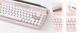 YUNZII B307 Wireless Keyboard, Retro Typewriter Aesthetic Keyboards