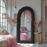 DDHOME 32"x71" Full Length Mirror Free Standing Floor Mirror Wall Mounted