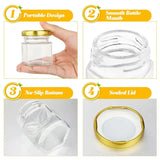 Glass Jars Bulk for Wedding Small Honey Jars with Lids Spice Jars Canning Jars