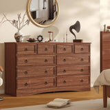 10 Drawers Dresser for Bedroom, 55.2 Inches Large Dressers