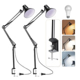 Desk Lamp With Clamp for Home Office, Eye-Caring Clip on Light