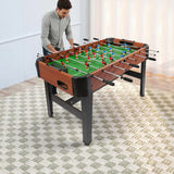 Foosball Table Football Game 47x24in Indoor Entertainment for Kids Adults