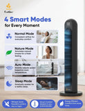 Smart Tower Fan with WiFi & Alexa, 42 Inch, 120° Oscillation for Bedroom