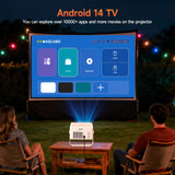 Magcubic HY450MAX Portable Outdoor Projector 1100ANSI 1080P Auto Focus