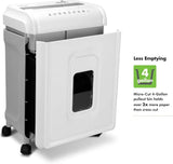 High-Security Micro-Cut 8-Sheet Paper, CD/DVD & Credit Card Shredder