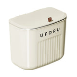 Wall Mounted Trash Can Hanging Trash Can With Lid Kitchen Compost Bin Hanging Plastic Trash Can for Bathroom Kitchen Accessories