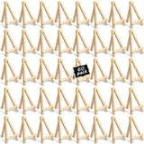 Pack 5 Inch Mini Easel Wood Display Artist Small Wooden Easel Stand Art Craft Painting
