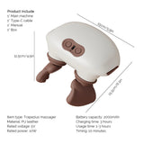 Bionic Pressure Neck Massager Back and Shoulder Massager Electric