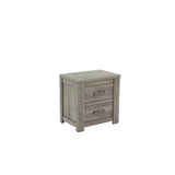 Light Gray Oak Nightstand