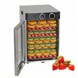 Electric Food Dehydrator 194ºF Temperature Control Fruit Snack Dehydrator Energy-Efficient