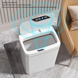 Automatic Trash Can 18L/ 4.7 Gallon Smart Motion Sensor Garbage Bin with Lid