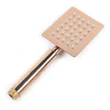 Luxury Shower Faucet Rainfall Shower Head Combo Set Wall Mounted Mixer Valve Bathroom Shower Combo System