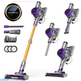 YISORA Cordless Vacuum Cleaner, 40Kpa 55Mins Running Time for Pet Hair