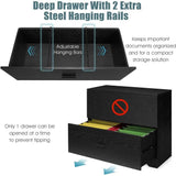 35.5 Wide Office Lateral File Cabinet, Adjustable Shelves for A4/Letter/Legal,