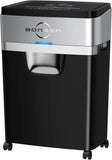 20-Sheet Heavy Duty Paper Shredder, 60 Mins Continuous, Ultra Quiet 60dB