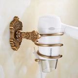 Hair Dryer Holder Aluminum Antique Bathroom Shelf MD DC PRINT