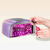 Nail Dryer Professional Rechargeable 96W 42-Bead UV LED Portable Cordless Gel Nail Lamp Machine