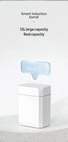 12/16L Smart Sensor Trash Can Bathroom Anti odor Automatic Trash Bin For Toilet