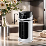 Portable Air Conditioner Desk Fan, Quiet Electric Fan for Home Office
