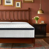 10/12/14 Inch Queen Size Hybrid Mattress, Medium Firm for Pressure Relief