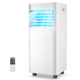 8000 BTU Portable Air Conditioner 3-in-1 w/Dehumidifier & Fan Mode