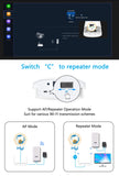 KuWfi 300Mbps Outdoor CPE Bridge 2.4Ghz Wireless WiFi Router AP Repeater Bridge Wi-fi Signal Extender PTP Up to 1KM with 24V POE