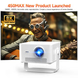 Magcubic HY450MAX Portable Outdoor Projector 1100ANSI 1080P Auto Focus