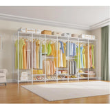 Extra Large Heavy Duty Clothes Rack Freestanding Metal Wardrobe Closet