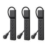 Power Strip Surge Protector with 6 AC Multiple Outlets for Home Office