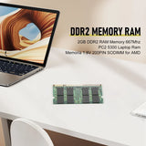 2GB DDR2 RAM Memory 667Mhz PC2 5300 Laptop Ram Memoria 1.8V 200PIN SODIMM For  AMD