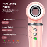 5 in 1 Hair Styler with Travel Bag Air Wrap 1200W Hair Dryer Straightening & Blow Dryer Brush