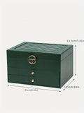 1PC Necklace Earrings Jewelry Storage Organizer Box, Ideal choice for Gifts