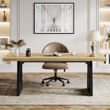 Tribesigns 70.86-Inch Executive Desk, Large Computer Office Desk