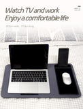 Home office laptop desk, tablet stand, mouse pad, phone stand, laptop desk