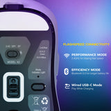 ATTACK SHARK X3 Wireless Gaming Mouse,49g Ergonomic PC Mouse,Triple Modes