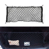 Car Trunk Organizer Holder 90x40/110x50cm Hanging Nets Pocket Cargo Luggage Nylon Elastic Mesh Storage Bag Interior Accessories