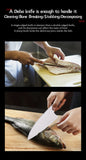 FINDKING Knife 6.5 inch Sushi Deba Kitchen Knife Japanese Sashimi Knife