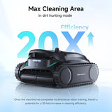 Cordless Robot Pool Cleaner WYBOT M2 Visual for Big Swimming Pools