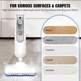 DayPlus Steam Mop & Detachable Steam Cleaner for Carpet Laminate