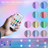 LED smart lamp, remote control, floor lamp, suitable for living room, bedroom