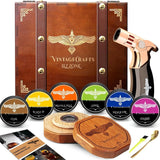 Smoker Kit with Torch, 6 Flavor Wood Chips, Old Fashioned Cocktail Smoker Set