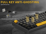 ATTACK SHARK X86 75% Aluminum CNC Wireless Mechanical Gaming Keyboard