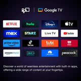 FPD 43' 1080p Full HD Smart TV with Google Play and Chromecast Built-in