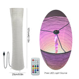 LED smart lamp, remote control, floor lamp, suitable for living room, bedroom