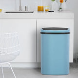 13 Gallon Tall Kitchen Garbage Can Touch-Free Motion Sensor High-Capacity Kitchen Trash Can