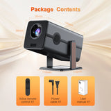4k Android Home Cinema Outdoor  Smart Voice Remote Control Projector