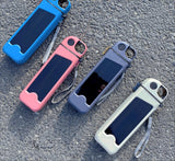 1pc 2025 new square black technology small water bottle, student specific flat water cup