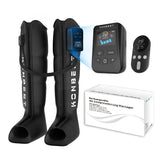 Leg Massager Air Pneumatic Compression Boots Athlete Pump Controller