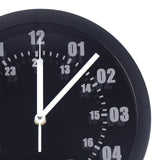 LED Indoor/Outdoor Wall Clock Remote Control, Night Lighting, 7 Colors Backlight