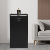 Eco-Friendly Commercial Trash Can Modern Design for Public Spaces